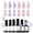 Holo Rainbow Cat Eye, variant on Modelones Holographic Glitter Cat Eye Gel Nail Polish Kit 6 Colors with Magnet Romantic Rainbow Galaxy Series Pastel Gel Polish Soak Off Led Gel Nail Polish Set Nail Art Gel Manicure Salon DIY Gifts