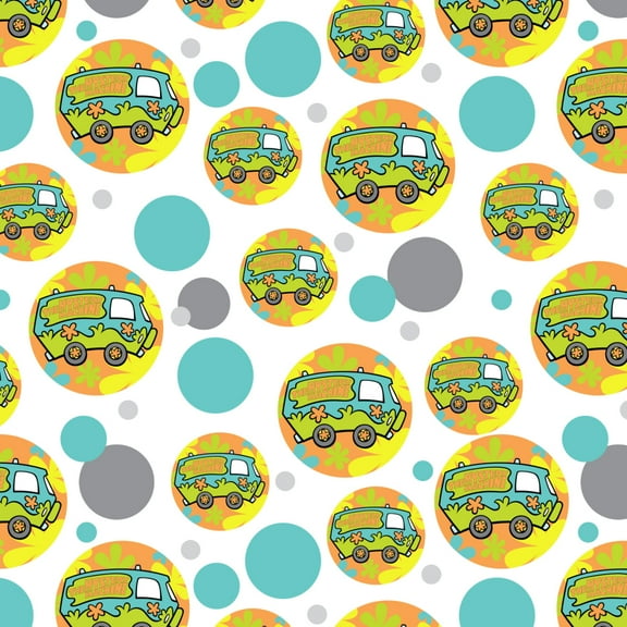 Scooby-Doo The Mystery Machine Premium Gift Wrap Wrapping Paper Roll
