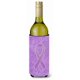 thumbnail image 1 of Cinta De Lavanda Para Toda La Conciencia Sobre El Cáncer Botella De Vino Aislante Para Bebidas Hugger An1200Literk, 1 of 1