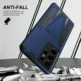 thumbnail image 4 of For Samsung Galaxy S22 Ultra Case, Built-in Kickstand Full Body Heavy Duty Rugged Shockproof Drop Proof Protective Cover with Magnetic Car Mount for Samsung Galaxy S22 Ultra 6.8 inch 2022,Blue, 4 of 7