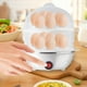 thumbnail image 5 of Mini Egg Cooker Acero inoxidable | Máquina de huevos cocidos eléctricos de doble capa | Cocina hasta 14 huevos | Aparato compacto para ahorrar espacio | Apagado rápido y automático | Negro Azul Rosa, 5 of 6