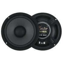 6.5 Inch Coaxial Car Speaker - 600W Car Subwoofer, 2-Way Speaker System, Perfect Sound Quality for Car Stereo - 1 Pair of Yiye lang Car Speakers