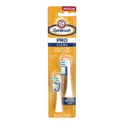 Spinbrush ARM & HAMMER Pro Series Daily Clean Battery Toothbrush Refills, Medium