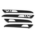 thumbnail image 1 of 4pcs Set Carbon Fibebr Style Interior Door Panel Trim with Memory Holes Fits for Mercedes Benz GLE GLS ML GL GLS320 400 Models 13-19, 1 of 4