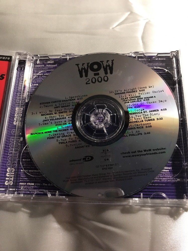 Various Artists Wow 00 Cd Tested Rare Vintage Collectible Ships N 24h Walmart Com Walmart Com