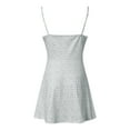 thumbnail image 3 of Tiqkatyck Spring Dresses for Women 2024, Womens Summer Print Color Block Sleeveless Dress A-Line Mini SunDress, Sundresses for Women, Dresses for Women 2024 Grey, 3 of 6