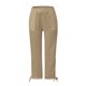 thumbnail image 3 of Gibobby pantalones senderismo mujer Pantalones de cintura alta adecuados para mujer, pantalones capri con cordón y bolsillos, pantalones recortados de pierna ancha para mujer (Caqui, XL), 3 of 5