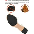 thumbnail image 3 of NOGIS 3 Pairs Red Bottom Shoe Sole Protectors for High Heels Shoes,Non Slip Shoe Pads for Grips on Bottom of Shoes,Self-Adhesive Anti-Slip Shoe Grips Cushions for Man and Women(3.5"x2.5",Black), 3 of 7