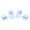 Blue, variant on Adhesive Detachable Remote Control Holder Wall Mount Hook Set for Home Office Storage Organization Accessories