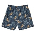 thumbnail image 6 of FORMRS Boys Swim Trunks Quick Dry Mesh Lining Beach Boardshorts, Sizes XS-XL, Blue Cartoon Owl Pattern, 6 of 6