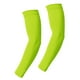 thumbnail image 1 of Mangas de brazo refrescantes para hombres y mujeres, transpirables, 1 par, protección completa, equipo de protección para correr, tenis, ciclismo, jugar y trotar. amarillo fluorescente, 1 of 8