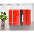 thumbnail image 4 of KSK KAISHEK Hard Shell Case for Newest MacBook Air 13 inch 2022/2021/2020/2019/2018 A1932/A2179/A2337 m1, Red series 0763, 4 of 5