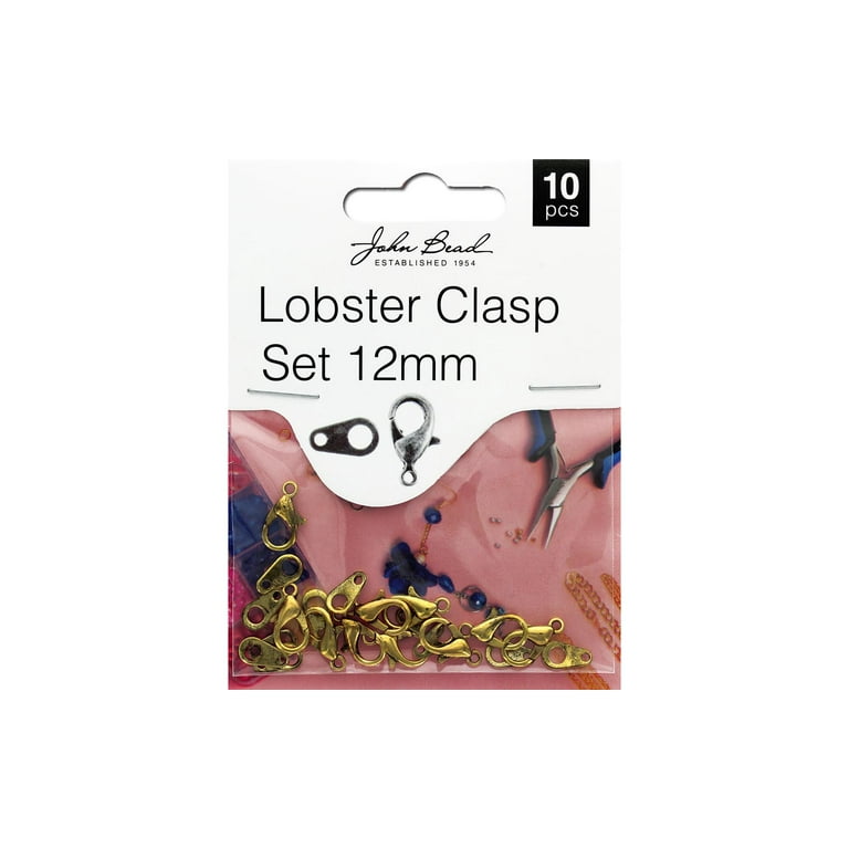 Lobster Clasp, 12mm - 10pc Lobster Clasp, 12mm - 10pc