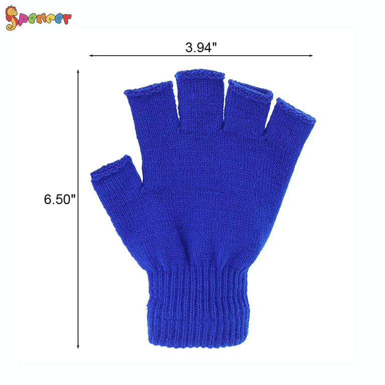 High Performance Fingerless Blue Shatter Gloves - Modern Outdoor