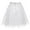 White, variant on Silver Sequin Skirt Girls Size 8 Sparkly Tutu Skirts Holiday Party Carnival Dress Bowknot Pleated Elastic Waisted Evening Dancewear White One Size