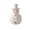 L-9.8inch, variant on AHeartcove Christmas Decorations - Handmade Terracotta White Ceramic Snowman Christmas Tabletop Decor, 1-Piece Modern Farmhouse Snowman Statues for Holiday Mantel Console Table Display,5.9 INCH