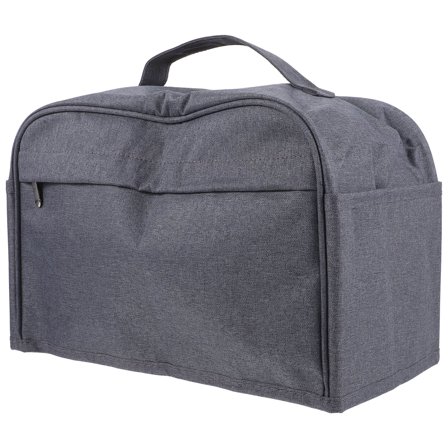 AURARMLET 1Pcs Grey Toaster Oven Cover with Small Pocket for Christmas and Family Gatherings