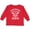 Red, variant on Inktastic Handpicked for Earth By My Uncle in Heaven with Angel Wings Boys or Girls Long Sleeve Toddler T-Shirt