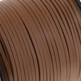 thumbnail image 3 of Rongfmy Korean PU Leather String Rope Flat Cord Thread 2.6mm - Light Brown, 3 of 7