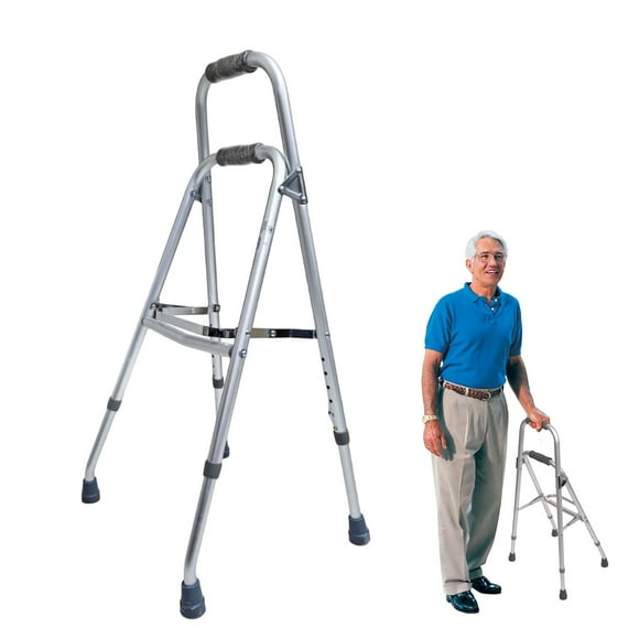 Andadera Lateral Unilateral | Plegable, Altura Ajustable 70–85 cm | Soporte Ergonómico para Mano Izquierda o Derecha