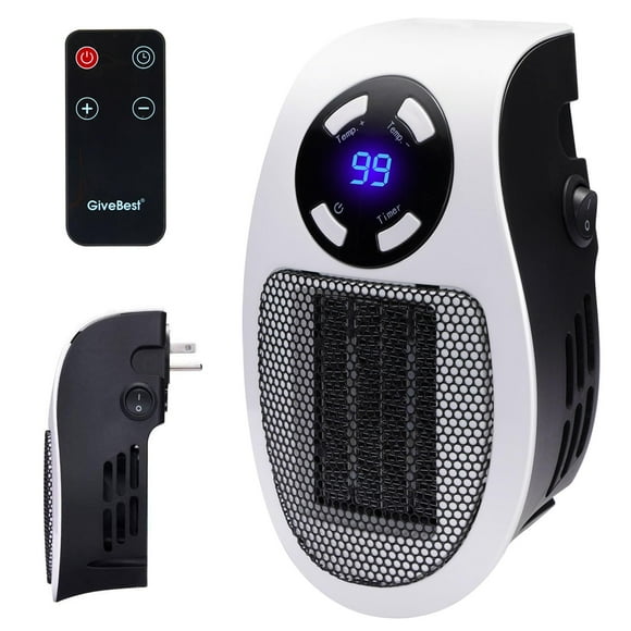Calentador de pared Brightown, 350 W y 450 W, programable a distancia