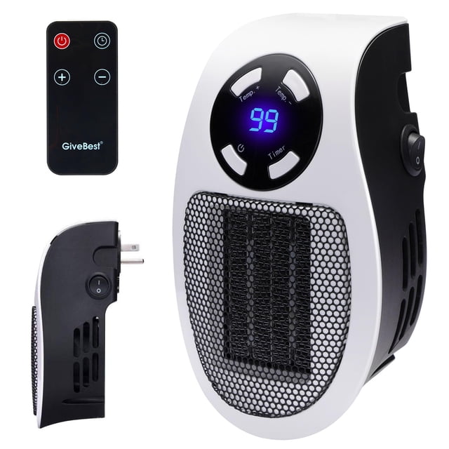 Calentador de pared Brightown, 350 W y 450 W, programable a distancia