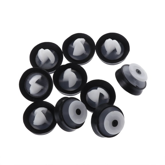 UNTERING Buckle 10Pcs Auto Door Panel Clips Fixing Fastener 9mm Hole Car Interior Door Trim Panel Card Clip Rivet