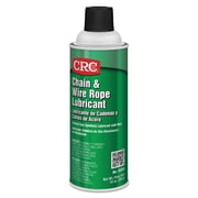 CRC-3050 Chain and Wire Rope Lubricating Spray, (Net Weight: 10 oz) 16oz Aerosol,Clear/Light Amber