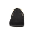 thumbnail image 6 of Women's Faux Suede Clog Mules – Whipstitch Buckle Slip-On Clogs, 6 of 8