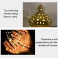 thumbnail image 4 of Fiudx Ofertas Flash Del Día Mini Linterna Con Led Decoración De Linterna De Ramadán Mini Linterna Decoración Con Velas Linternas Colgantes Para Decoración De Ramadán Decoración De Centro De Mesa De B, 4 of 6