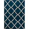 thumbnail image 1 of 3 ft. 3 in. x 4 ft. 7 in. Sydney Lulus Lattice Area Rug - Navy Blue, 1 of 1