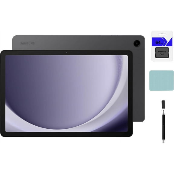 SAMSUNG Galaxy Tab A9  11 inch 256GB Android WiFi Tablet, Big Screen, Quad Speakers, Upgraded Chipset, Multi Window Display, Slim, Light, Durable Design, Graphite with Tigology Accessories
