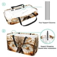 thumbnail image 4 of Butterfly Large Capacity Foldable Reusable Oxford Cloth Laundry Basket - Multipurpose Tote Bag, Shopping Bag, Picnic Basket, 4 of 7