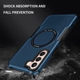thumbnail image 2 of Magnetic Phone Case for Samsung Galaxy S22+ Plus (Not S22) Compatible with Magsafe, Military-Grade Shockproof Case with Built-in Magnet Circle for Samsung Galaxy S22 Plus, MS Navy Blue, 2 of 18