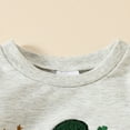 thumbnail image 6 of Towmus Toddler Baby St. Patrick's Day Outfit Boy Girl Casual Patch Crew Sweatshirt and Pants Set Halloween Fall Baby Clothes, 6 of 9