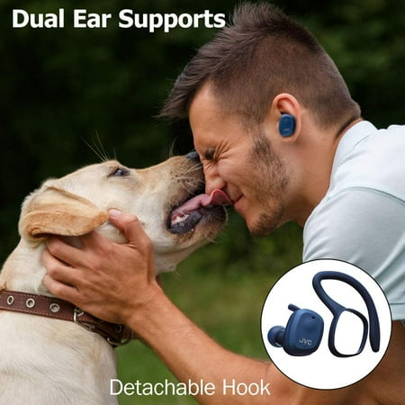 JVC - HAET45TH True Wireless In-Ear Headphones - Gray