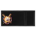 thumbnail image 4 of POLERO 4th of July Kids Trifold Wallet Featuring Flaming Baseball, Polyester Slim Small Wallet for Youth Outdoor Sports, 4 of 7