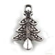 thumbnail image 4 of 100 piezas de plata de Navidad árbol de Navidad colgante fabricación de joyas, 4 of 9