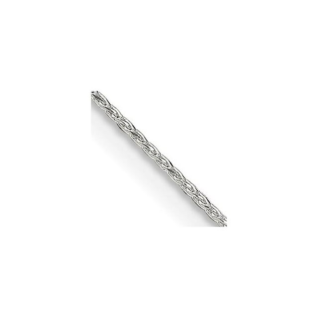 Quality Gold QSR025-22 Sterling Silver 0.85 mm Diamond-Cut Round 22 in. Spiga Chain