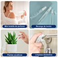 thumbnail image 3 of Mini Botellas en aerosol, Botellas de perfume de vidrio transparente de 10 ml,Recipientes l&iacute;quidos reutilizables, para limpieza, perfume (100Pcs-10ml), 3 of 8