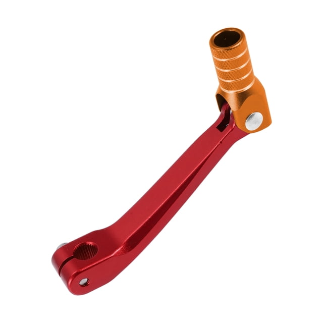 Palanca de cambio de motocicleta plegable para Honda CRF150F 2003-2017, palanca de cambio de pedal, color rojo, naranja, tonalidad plateada, 1 Pc