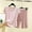 Pink, variant on NMMUED Two Piece Sets for Women Two Piece Short Set for Women Pj Sets for Woman Capri Sets Women 2 Piece Outfits Loungewear, Black L