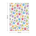thumbnail image 3 of 4 Pcs Funny Kitchen Towels,White Dog Paw Footprint Microfiber Dish Towels,Kitchen Tea Towels,Kitchen Towel Set (18" X 26"), 3 of 3