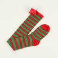 thumbnail image 6 of Aoochasliy Christmas Socks Womens Long Tube Knee Socks Striped Garter Accessories Christmas Gifts Socks Party, 6 of 6