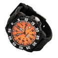 thumbnail image 3 of Luminox Men's Scott Cassell 44mm Black Silicone Band Polycarbonate Case Quartz Orange Dial Watch 3059SET, 3 of 5