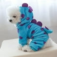 thumbnail image 2 of Dog Costume Dinosaur Costume Pull-over Clothes Holiday Dogs Outfit Suit, 2 of 17
