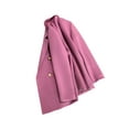 thumbnail image 4 of Fashnice Veste d'Extérieur pour Femmes, Blazer à Double Boutonnage, Cardigan Décontracté pour Bureau, Violet Rose TP, 4 of 5