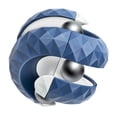 thumbnail image 4 of Bola de cuentas de cubo giratoria, juguete de bola orbital para regalo de cumpleaños, interacción, vacaciones azul Hugo juguetes giroscópicos, 4 of 9