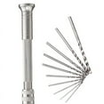 thumbnail image 3 of 11Pcs Hand Twist Drill Set 0.5-2.0mm Woodworking Punch Tool Hardware Clock Maintenance Kit, 3 of 4