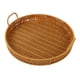 thumbnail image 5 of Bandeja organizadora para cestas de frutas y aperitivos, bandeja de cocina de polipropileno con bordes lisos de ratán. 35cm, 5 of 9